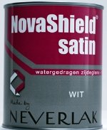 NovaShield Satin Wit - 1 ltr (kies verpakking)