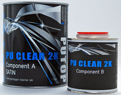 Putop PU Clear 2K - 1 ltr (kies glansgraad en verpakking)