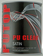 Putop PU Clear 1K - 1 ltr (kies glansgraad en verpakking)