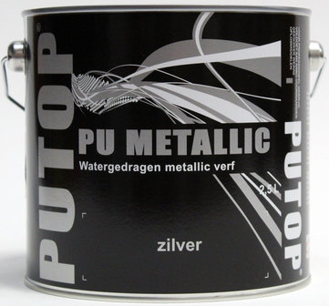 Putop PU Metallic - 1 ltr (kies kleur en verpakking)