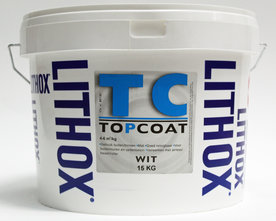 Lithox Topcoat Wit - 4 kg (kies verpakking)