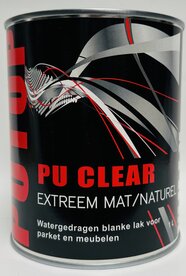 Putop PU Clear 1K XTRM mat - 1 ltr (kies verpakking)