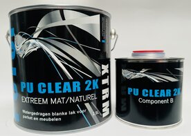 Putop PU Clear 2K XTRM mat - 1 ltr (kies verpakking)